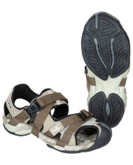 Trekking Sandals, click closure, desert