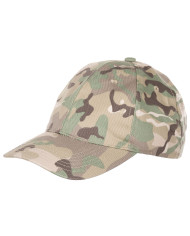 Kids BB Cap, with visor, size-adjustable, operation-camo