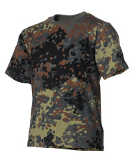 Kids T-Shirt, flecktarn, short-sleeved, 170 g/mý