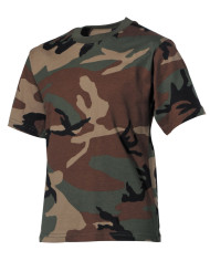 Kids T-Shirt, woodland, short-sleeved, 170 g/mý