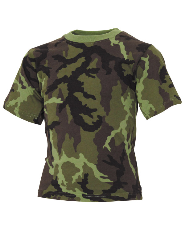 Kids T-Shirt, M 95 CZ camo, short-sleeved, 170 g/mý