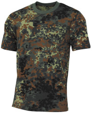 Kids T-Shirt, "Basic", flecktarn, 140-145 g/mý
