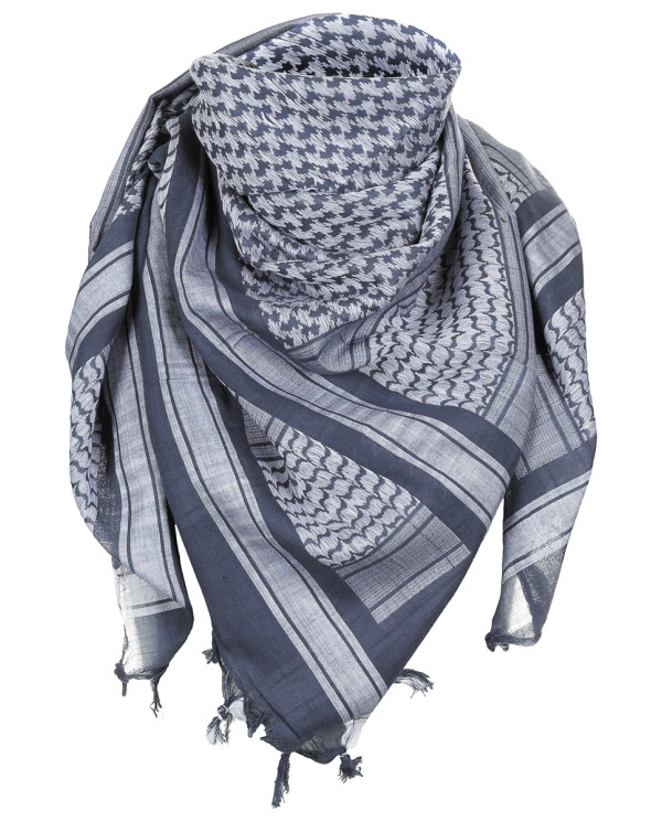 Scarf, "Shemagh",  supersoft, foliage-white
