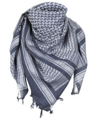 Scarf, "Shemagh",  supersoft, foliage-white