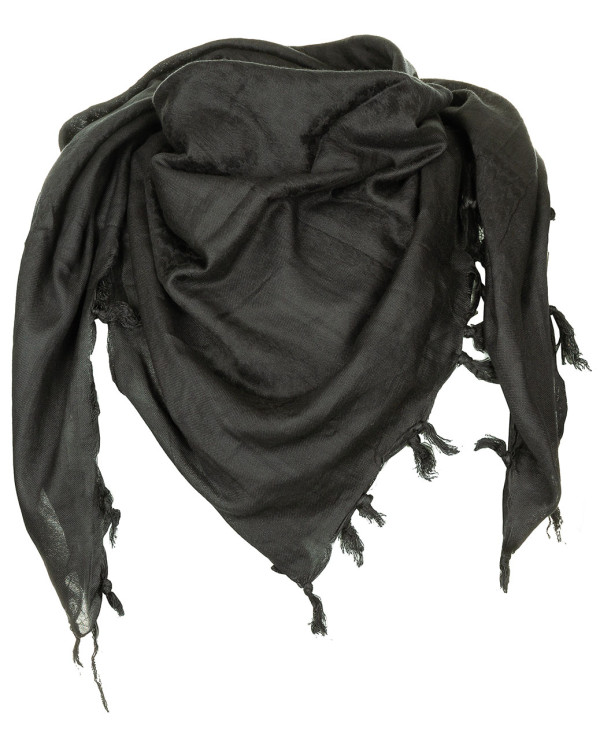 Scarf, "Shemagh",  supersoft, black