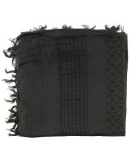 Scarf, "Shemagh",  supersoft, black