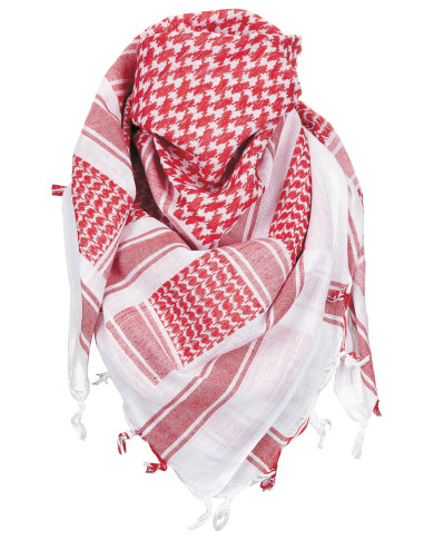 Scarf, "Shemagh",  red-white
