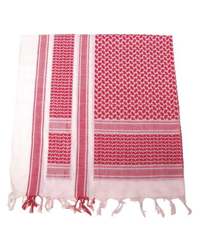 Scarf, "Shemagh",  red-white