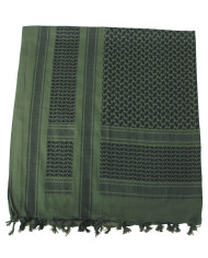 Scarf, "Shemagh",  OD green-black