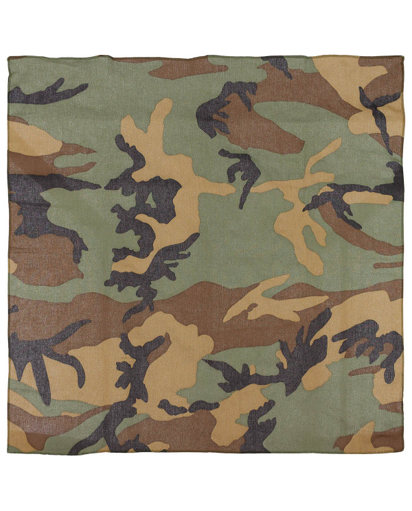 Bandana, woodland, ca. 55 x 55 cm, Cotton