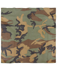 Bandana, woodland, ca. 55 x 55 cm, Cotton