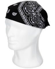 Bandana, black-white, ca. 55 x 55 cm, Cotton