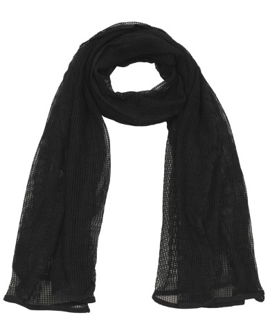 Mesh Scarf, black, ca. 190 x 90 cm