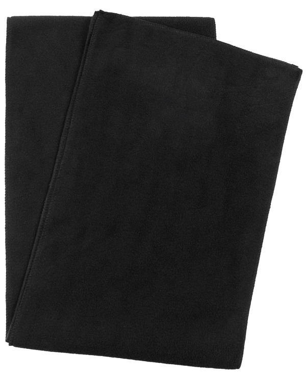 Fleece Scarf, black,  ca. 160 x 25 cm