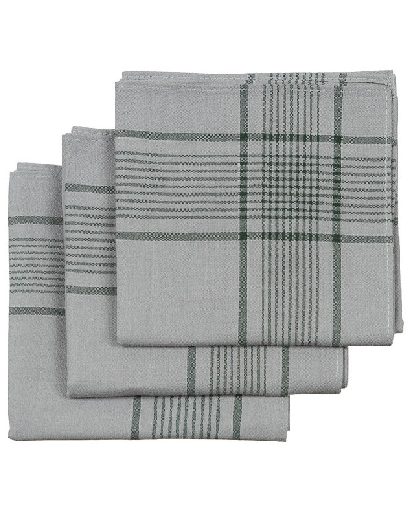 BW Handkerchief, ca. 50 x 50 cm, 3-pack