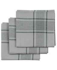 BW Handkerchief, ca. 50 x 50 cm, 3-pack
