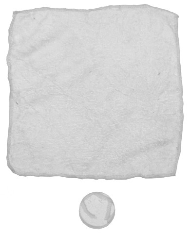Magic Cloth, white, Microfibre, 5 pcs/polybag