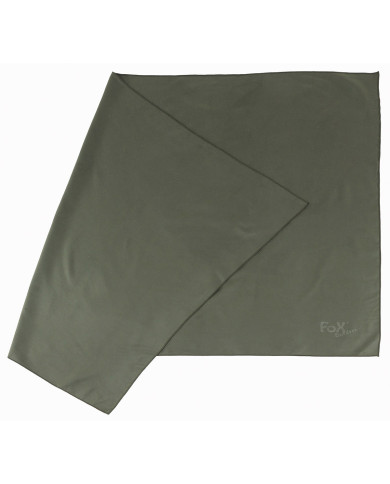 Travel Towel, "Quickdry", Microfibre, OD green, ca. 130 x 80 cm