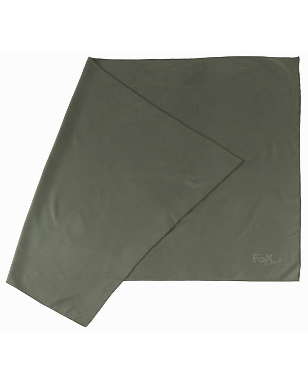 Travel Towel, "Quickdry", Microfibre, OD green, ca. 130 x 80 cm