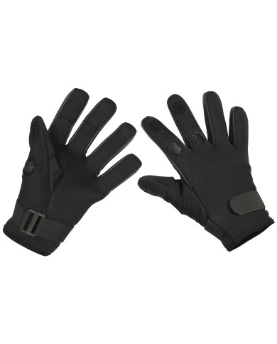 Gloves, "Mesh", Neoprene, black