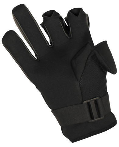 Gloves, "Mesh", Neoprene, black