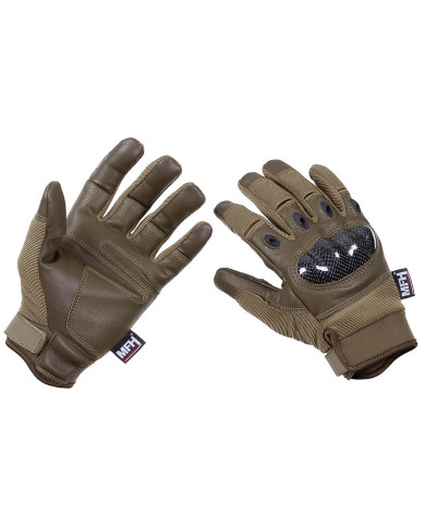 Tactical Gloves, "Mission", coyote tan