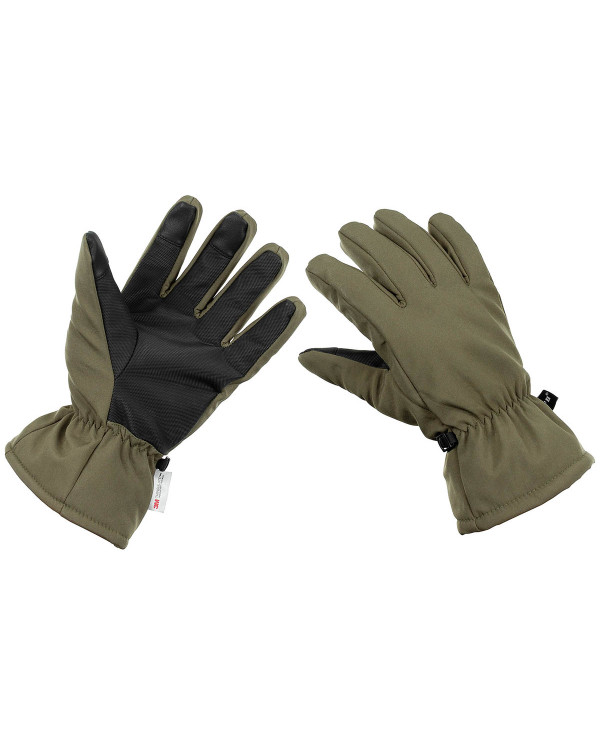 Gloves, Softshell, OD green, 3MÙ ThinsulateÙ Insulation