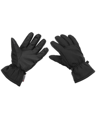Gloves, Softshell, black,  3MÙ ThinsulateÙ Insulation