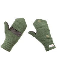 Knitted Gloves/ Mittens, OD green, 3MÙ ThinsulateÙ