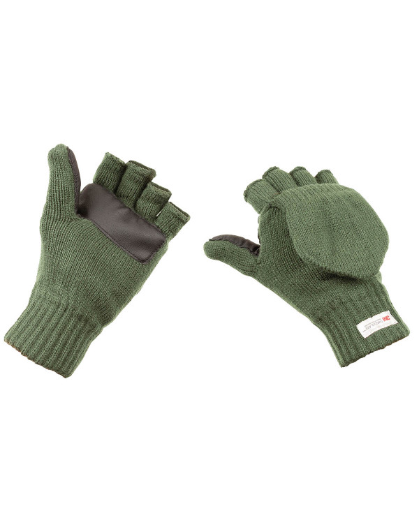 Knitted Gloves/ Mittens, OD green, 3MÙ ThinsulateÙ