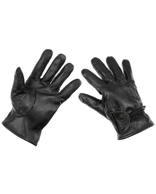 Western Gloves, leather, black