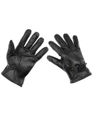 Western Gloves, leather, black