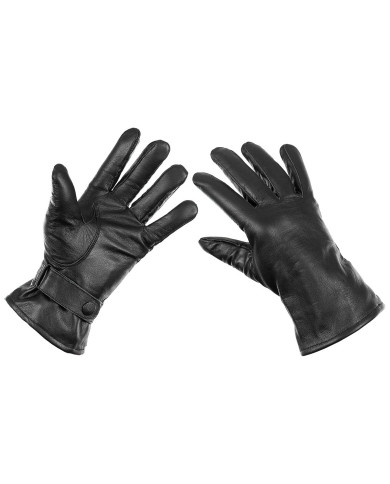 BW Leather Gloves, black