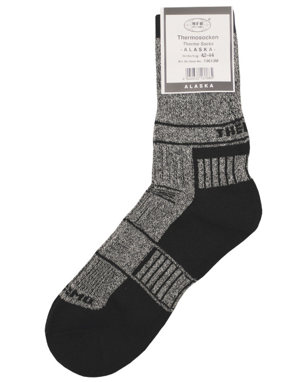 Thermal Socks, "Alaska", grey