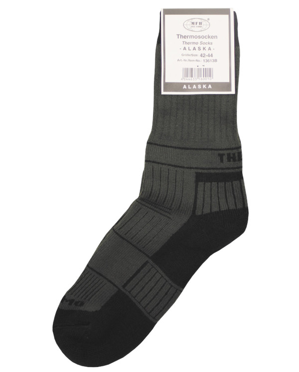 Thermal Socks, "Alaska", OD green