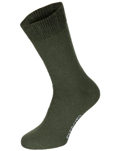 Socks, "Esercito", OD green, half-long, 3-pack