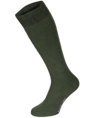 Winter Socks, "Esercito", OD green,  long, 3-pack