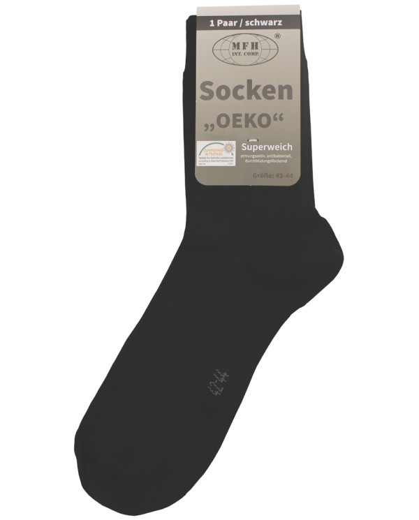 Socks, "Oeko", black