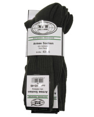 Army Socks, OD green, half-long, 3-pack