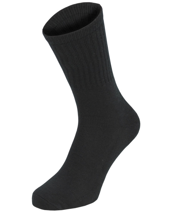 Army Socks, black, half-long, 3-pack