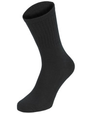 Army Socks, black, half-long, 3-pack