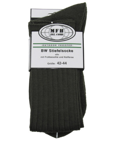 BW Boot Socks, OD green