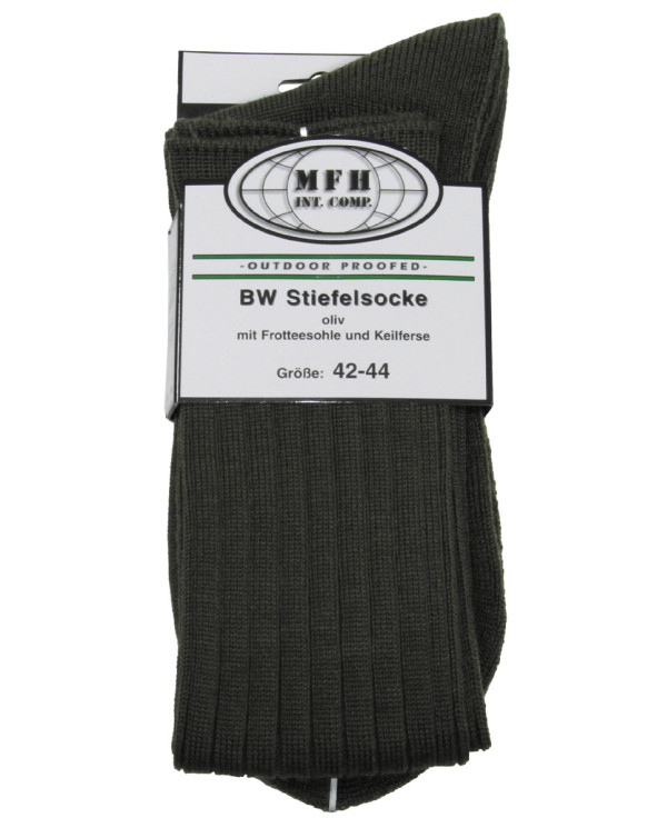 BW Boot Socks, OD green