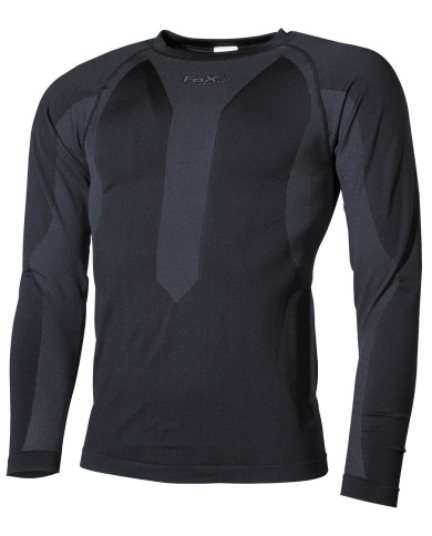 Thermal Functional Undershirt, long-sleeved, black