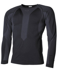 Thermal Functional Undershirt, long-sleeved, black