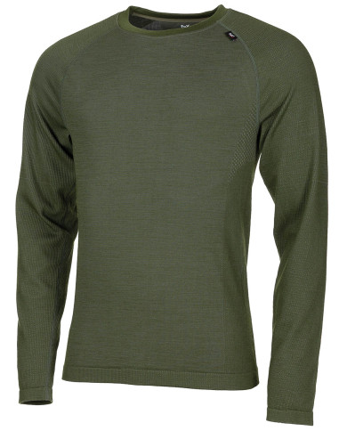 Undershirt, "Merino 50", OD green