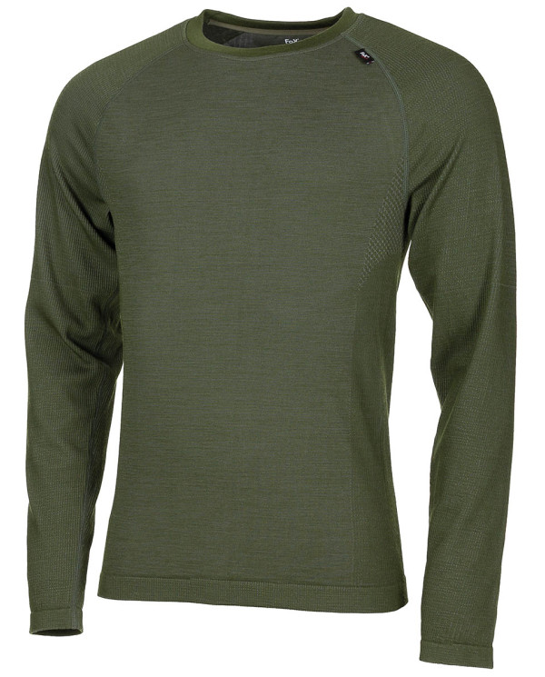 Undershirt, "Merino 50", OD green