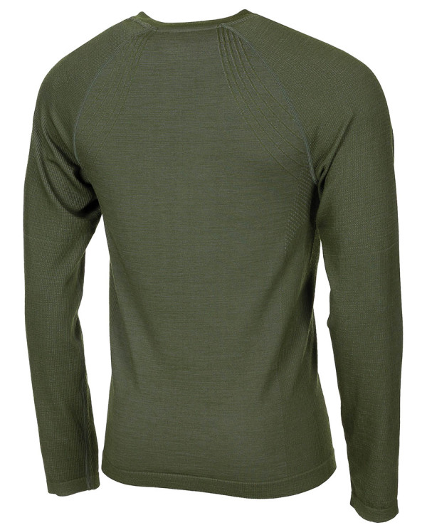 Undershirt, "Merino 50", OD green