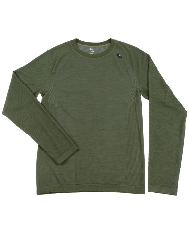Undershirt, "Merino 50", OD green