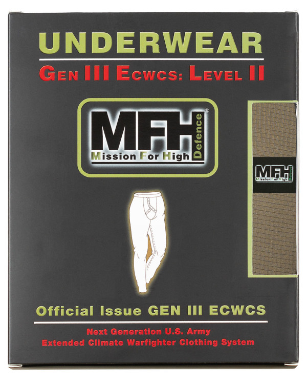 US Underpants, Level II, GEN III, OD green